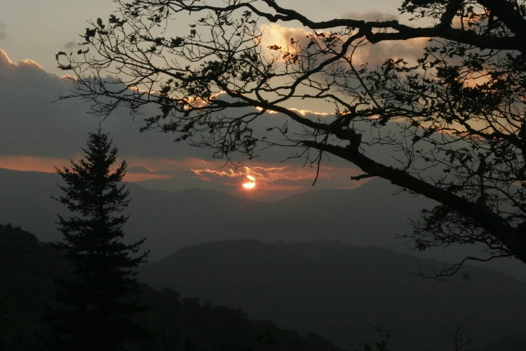 Mt. Pisgah sunset