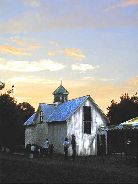 Sunset  at the Wine Festival