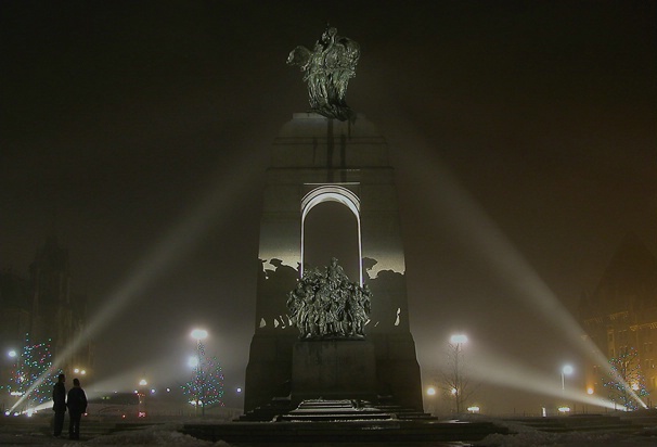 War Memorial monument Ottawa
