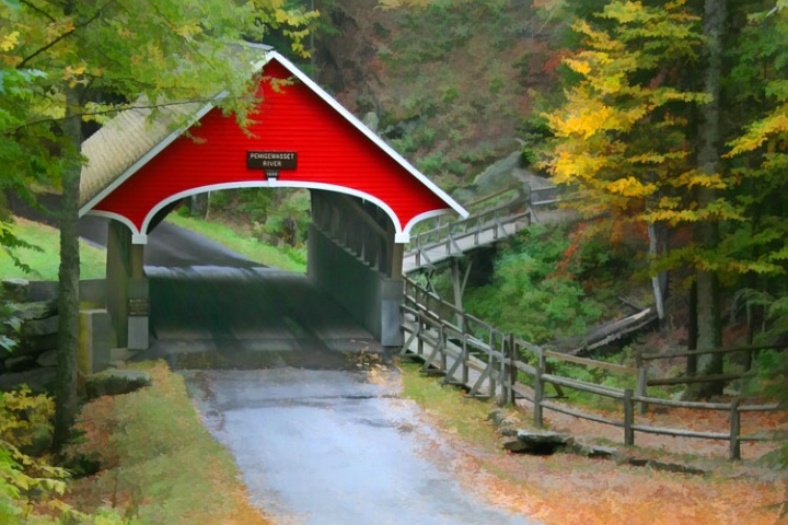 Flume Covered Bridge