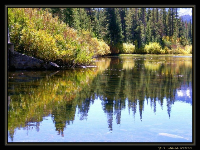 Reflections of Twin Lakes