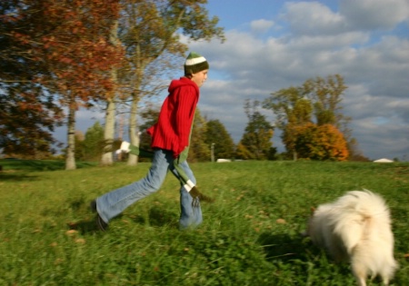 Runnin' with the dog's