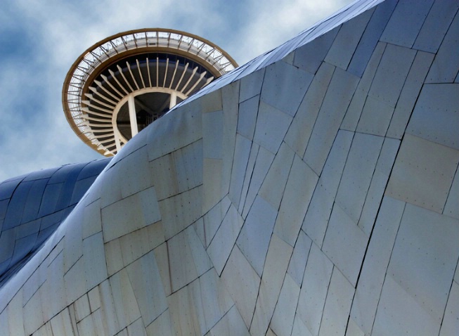 EMP and Space Needle - Seattle, WA - ID: 1391602 © Hasmik Hatamian