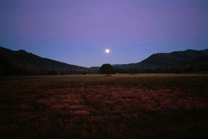 Moonrise, Great Smokey Mtns. N.P., 10.20.05 - ID: 1395193 © Michael S. Couch