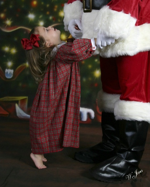 Dancing with Santa