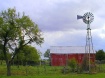 Barn and windmill