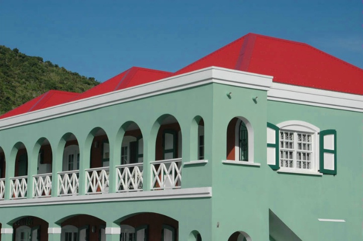 The Pastel Colors of St. Maarten