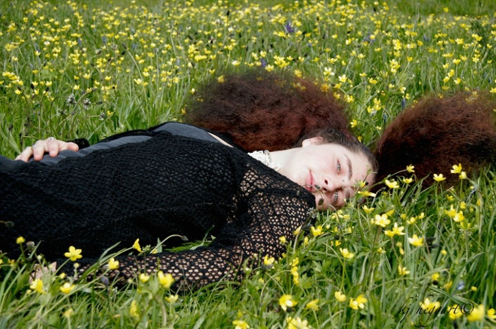 Nadia in the Buttercups