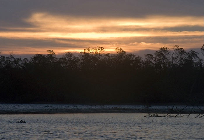 Daybreak over the Tidal Flats of Morgan Bay