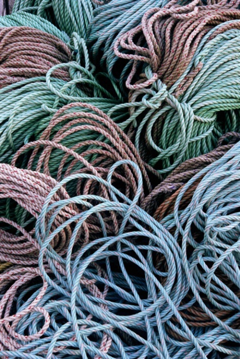 Ropes from Lobster Boats - ID: 1448785 © Nora Odendahl