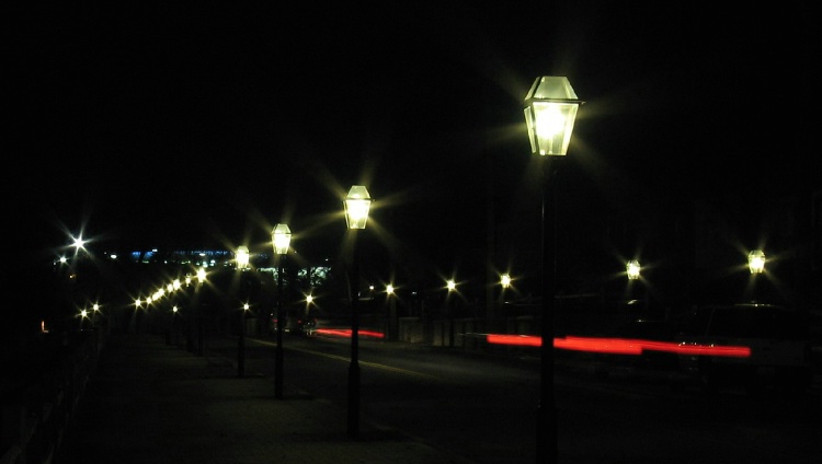 Sparkling Street Lights 