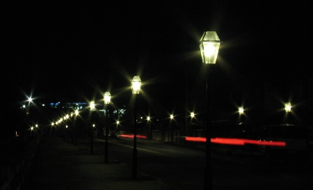 Sparkling Street Lights 