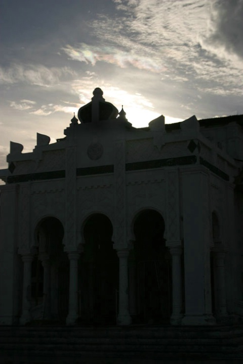 Acehnese Mosque at Sunset