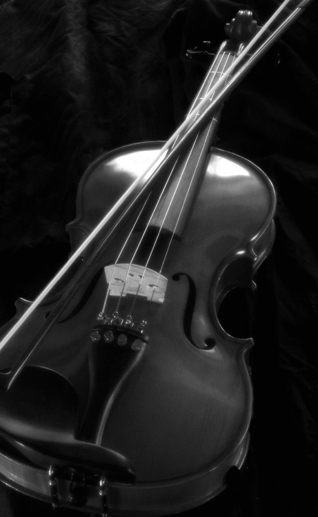 Violin in low key