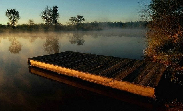 Sittin on the Dock of the.........