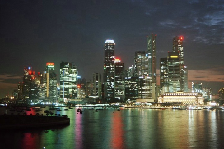 Singapore At Night