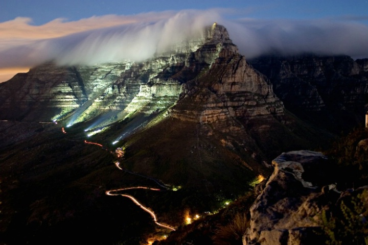 Table Mountain Night