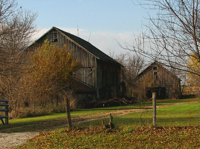 Barn & Corn Crib