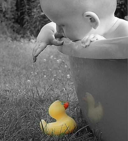 A Boy and his Duck