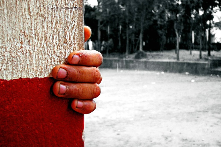 boy's hands