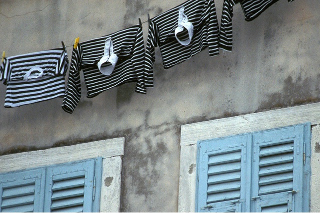 Laundry in Rovinj, Croatia