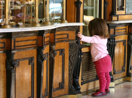 Little Girl in a Cakeshop