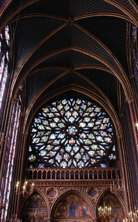 Stained Glass, La Sainte Chapelle  - ID: 1607231 © John T. Sakai