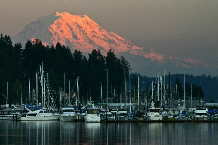 Gig Harbor View of Mt. Rainier