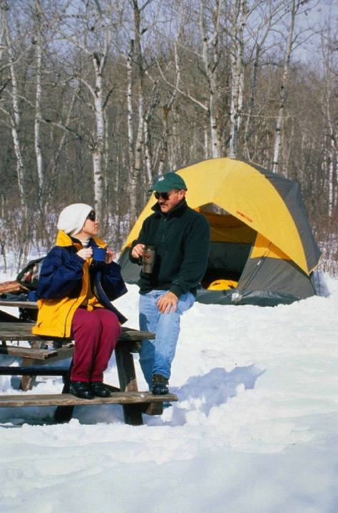Winter camping - ID: 1613424 © Heather Robertson