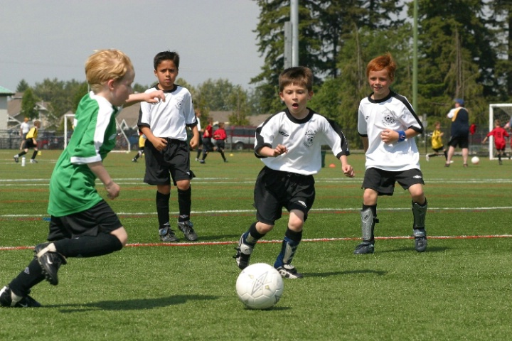 Duncan at Spring Soccer