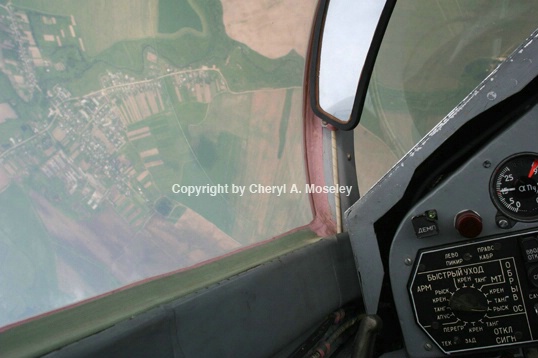 Looking toward ground from MIG 8616 - ID: 1617542 © Cheryl  A. Moseley