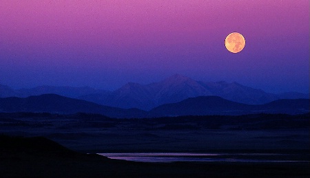 Moonset, Wilkerson Pass 3