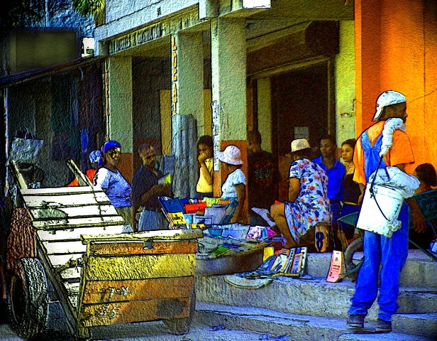 Street Scene of Carrefour