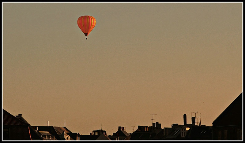 Balloon Over copenhagen