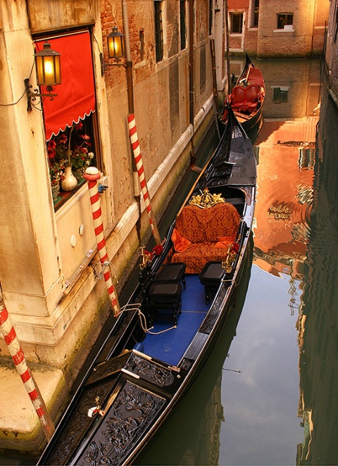 Gondola and Reflections