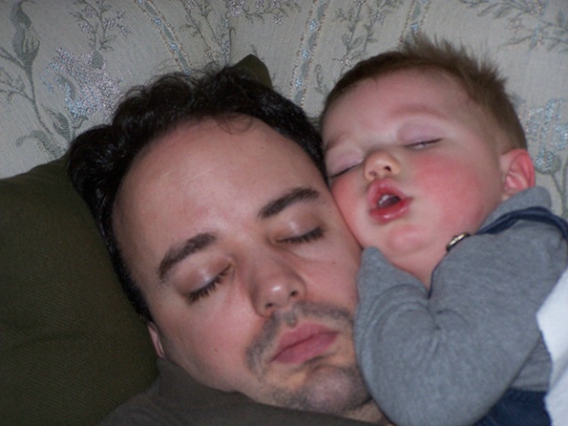 Sleeping with Dad