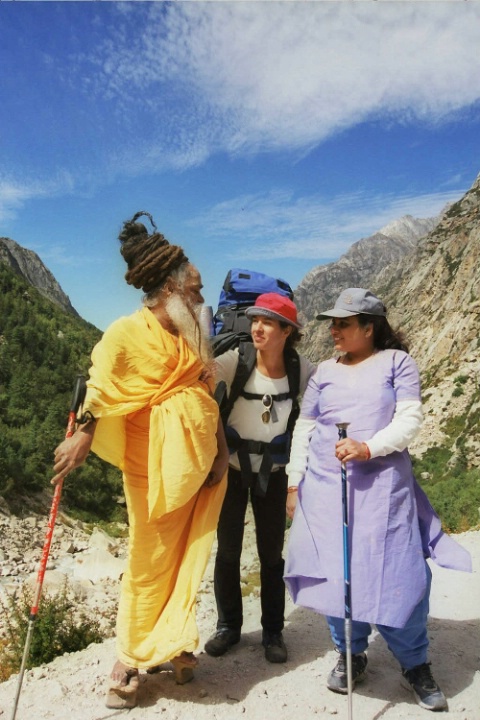 India - on mountain paths