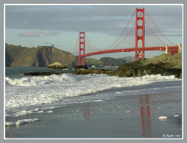 The Golden Gate Bridge in San Francisco