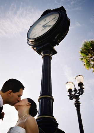 Kiss Under the Clock
