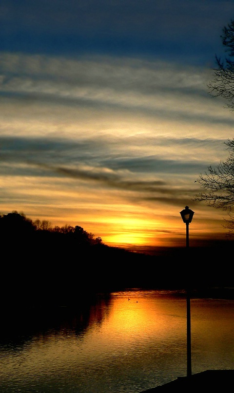 Evening Winter Sky