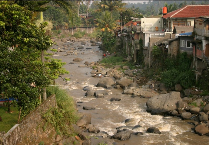River Life in Indonesia