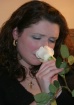 Sarah with a Rose