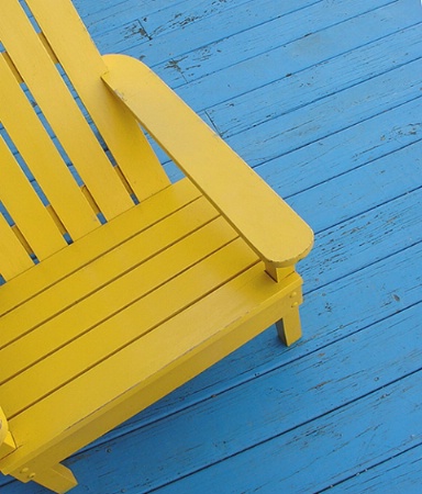 Yellow seat