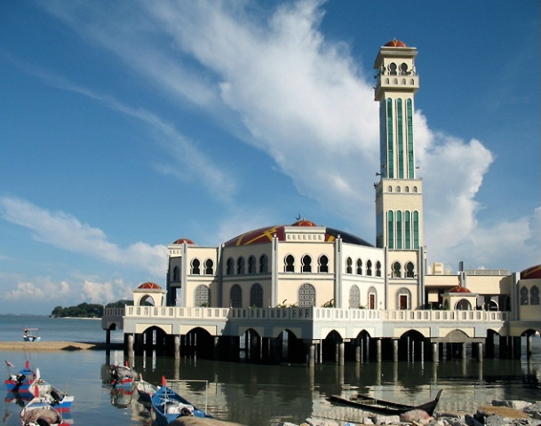 "Mosque on the Sea" 
