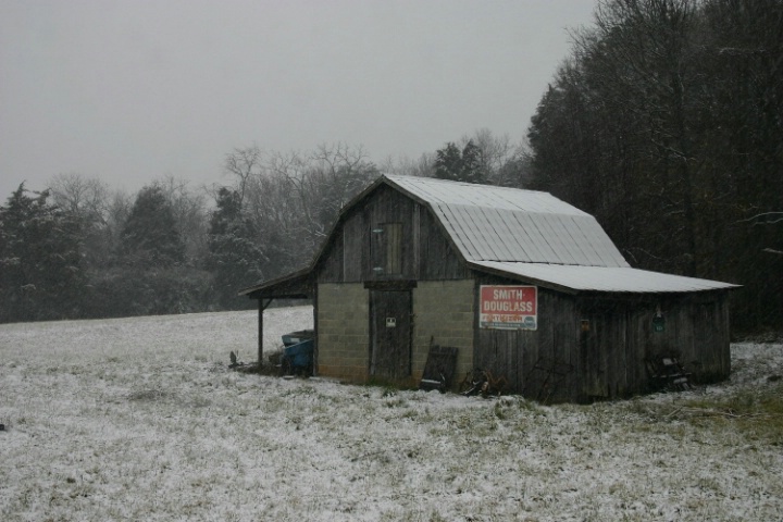 OLD BARN, OLD SIGN