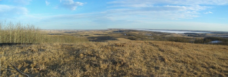 Panorama of Sylvan Lake area