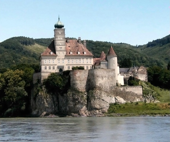 Castle Along Danube After