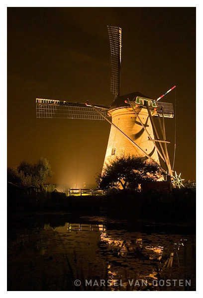 Nighttime Mill
