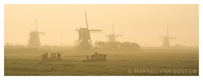 Early Morning at Kinderdijk