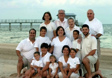 Our Family on the Beach